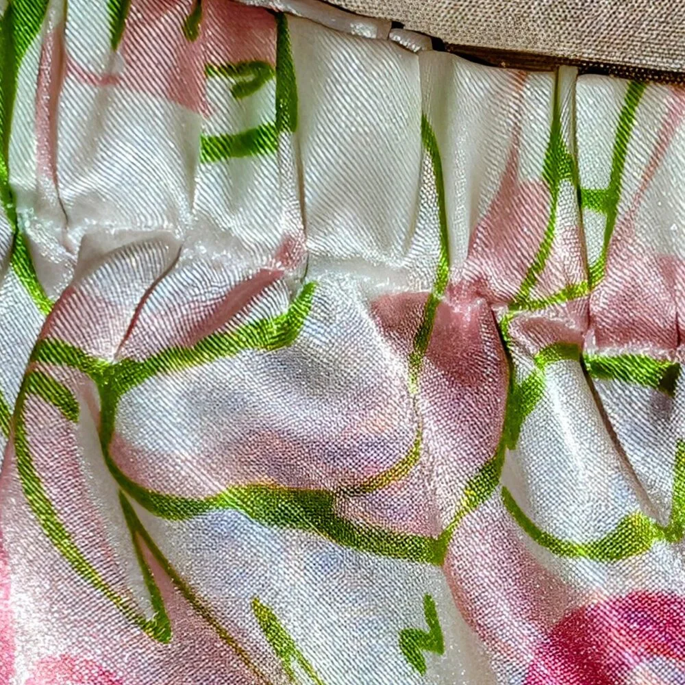 Pink Rose Satin Cami & Shorts Set - Picture 10 of 12